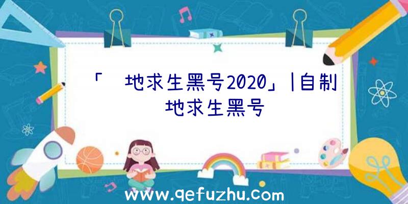 「绝地求生黑号2020」|自制绝地求生黑号